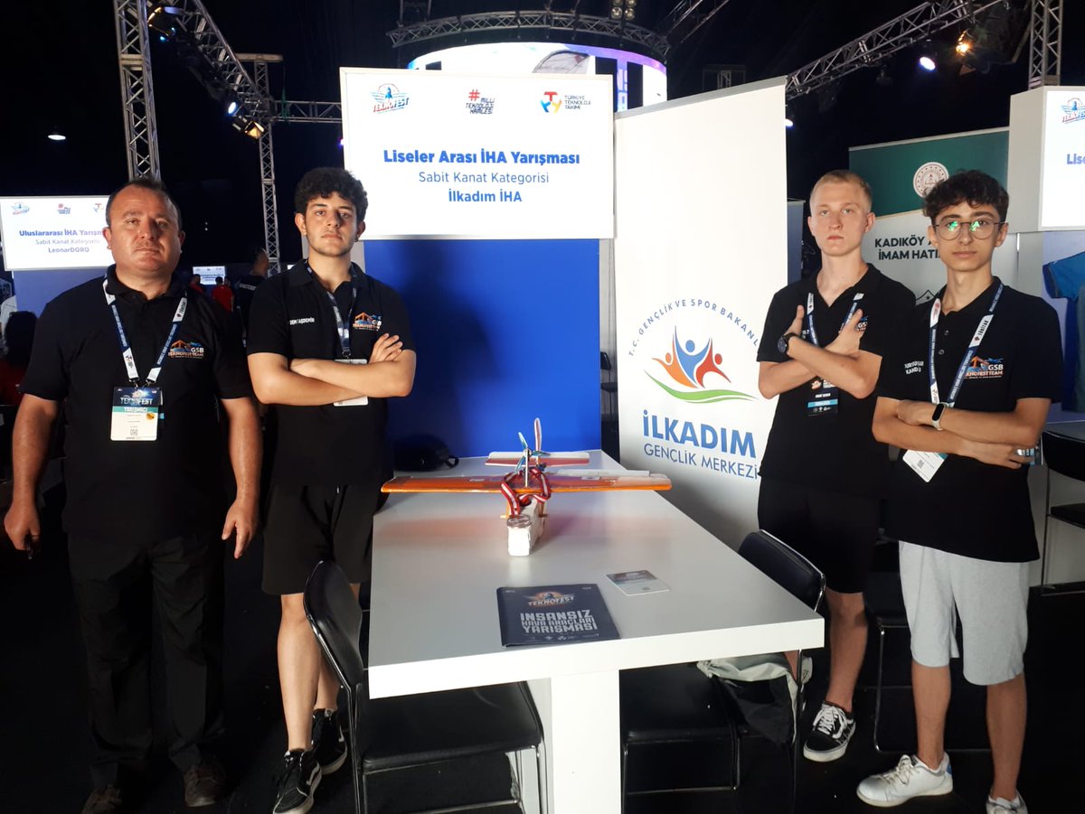 GSB_IlkadimGM's tweet photo. #TeknofestKaradeniz Liseler Arası İHA Yarışması Sabit Kanat Kategorisinde Mansiyon Ödülü alan İlkadım İHA Takımımız, projemizin tasarim-üretim ve uygulamasının sunumunu yaparak bizleri birkez daha gururlandırdı.

#MilliTeknolojiHamlesi yolunda tüm ekibimizi tebrik ederiz. 
#GSBGM https://t.co/cgjuTxhVQi