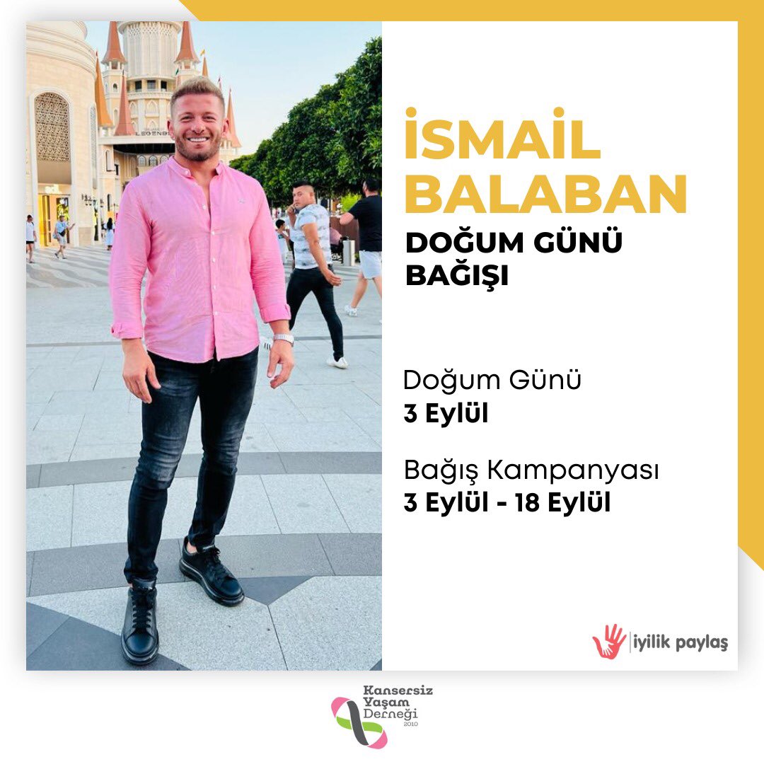 KansersizYasam's tweet photo. Kırkpınar Yağlı Güreşleri'nde birinci gelerek iki kez Başpehlivan unvanı kazanmış, sporcu İsmail Balaban, doğum gününü derneğimize bağışlayarak kanser hastaları ve aileleri için anlamlı bir adım atıyor. @ismailbalaban7 🙏🏻#İsmailBalaban 
@iyilikpaylas 

https://t.co/3iHS89vcHa https://t.co/rSqLsn6byt
