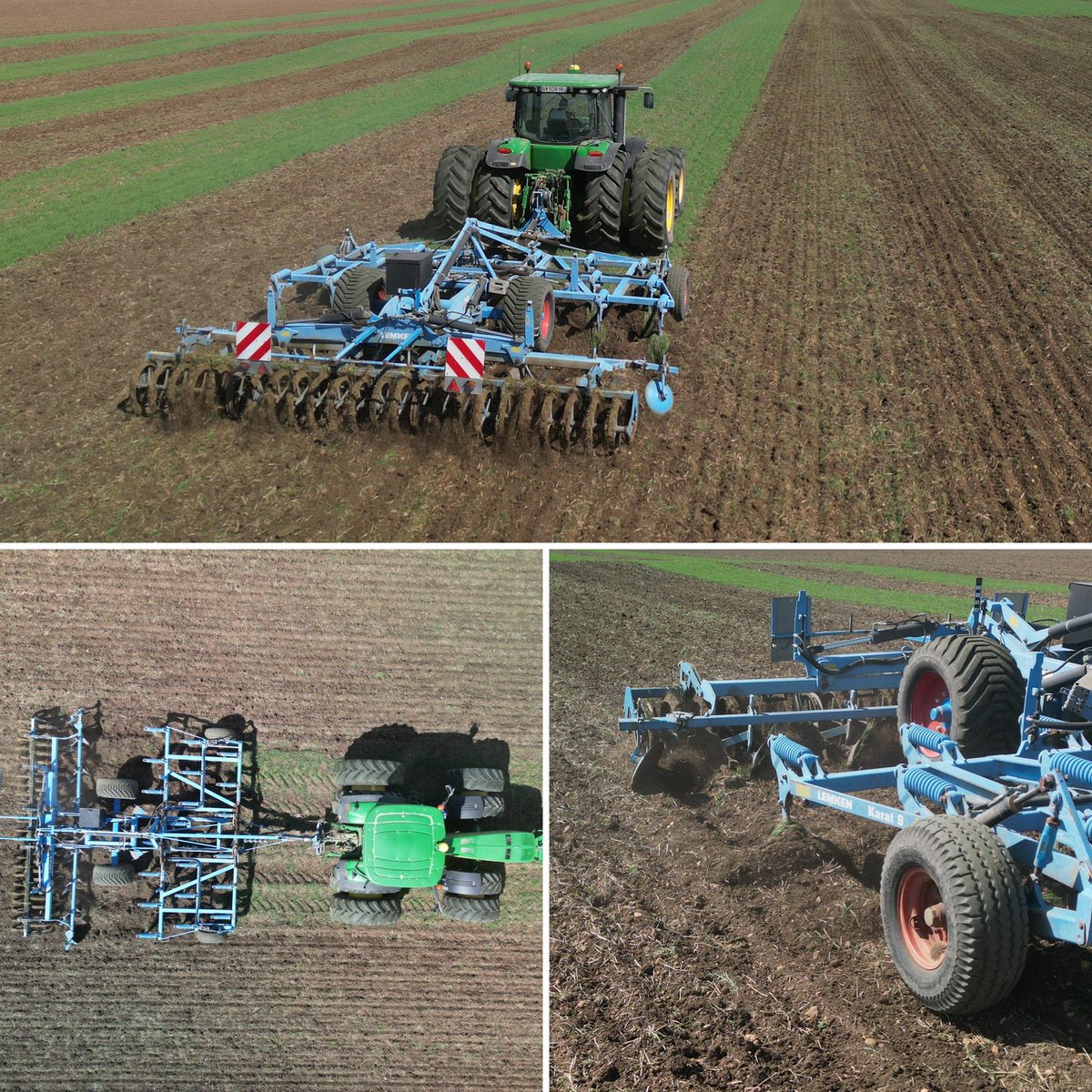 Poursuite dechaumage suite grêle bcp de repoussent de 🌾 profondeur 25cm pour 🌽2023 👌