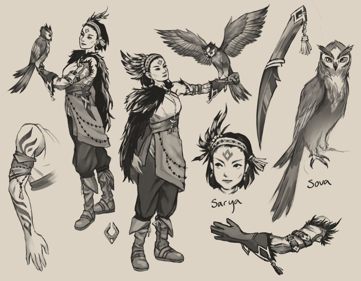 melanellie's tweet photo. WIP of my current character model, Sarya! She is almost done (: I created all the models and concept sketches for this piece #charactermodeling #character #art #myart https://t.co/nZoucFaSpm