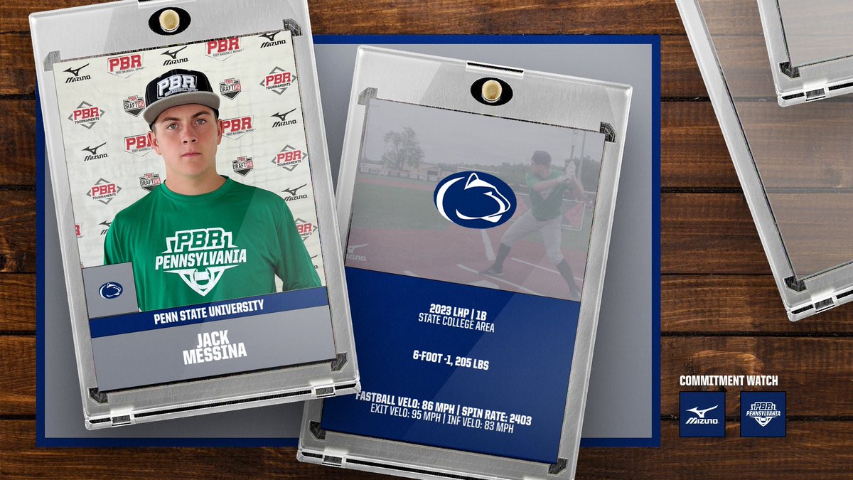 ‼️Commitment Watch‼️ 

2023 LHP|1B Messina has committed to <a href="/pennstatebase/">Penn State Baseball</a> #congrats 

📢Messina is the 1️⃣1️⃣th commit from the Northeast Senior Games
📢The 5️⃣5️⃣th commit from the 2022 PA State Games 
📢The 2️⃣5️⃣6️⃣th commit from the 2021 PA State Games 
📢2020 PA State Games Alum