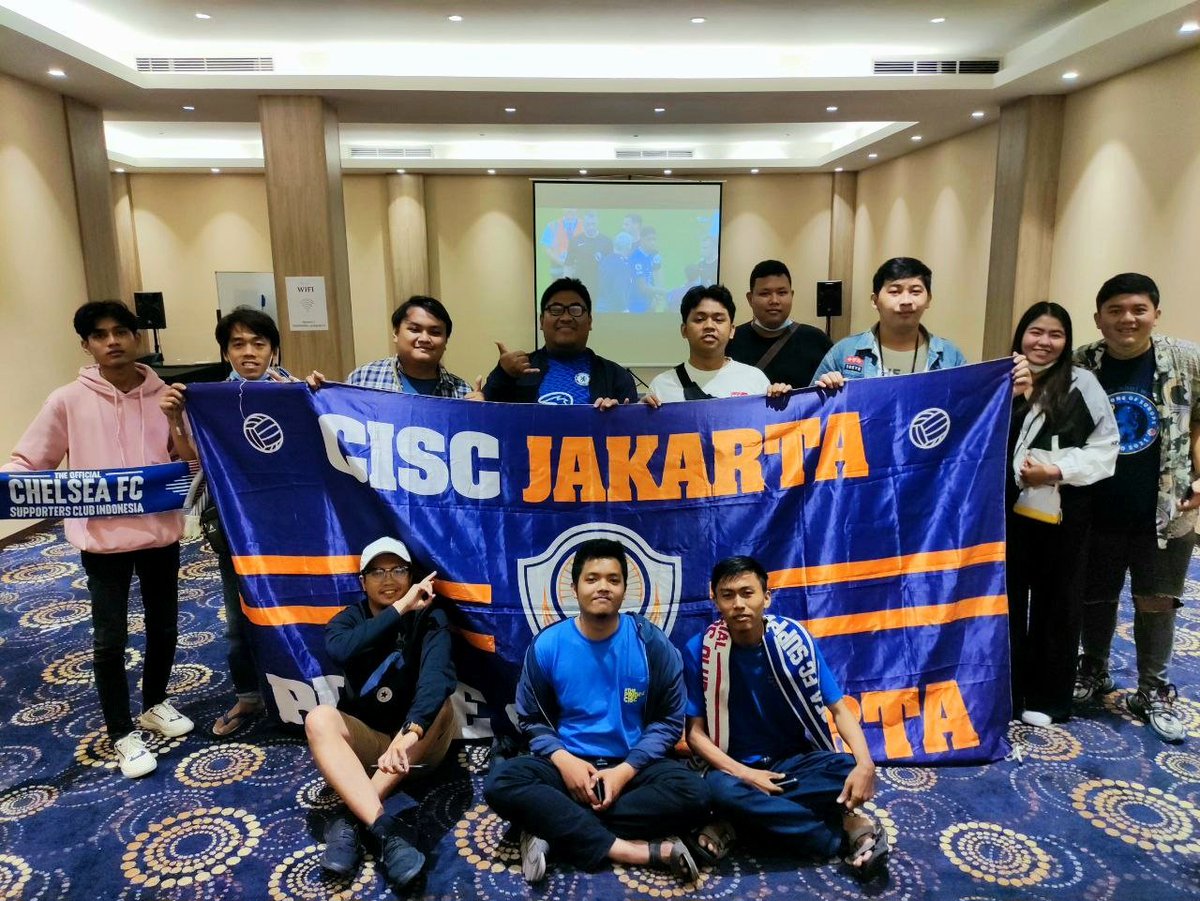 CISCjakarta's tweet photo. Terima kasih pejuang nonbar yang sudah ikut meramaikan live screening malam ini. Mohon maaf bila ada kekurangan. π
Ramaikan terus nonbar berikutnya. HAPPY SUNDAY πππ
#CISCJakarta #ChelseaIndo #ThisisCISC #PrideofCISC #UnityInDiversity #iDare https://t.co/Lzogxpr4vh