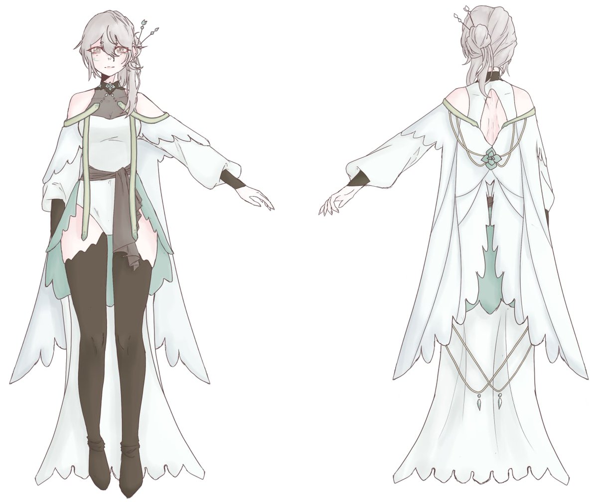 I hope she looks good,,

#anime #art #oc #characterdesign #characterart