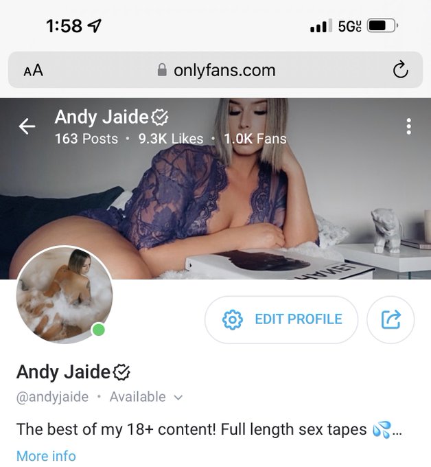 OMG 🥹🥹🥹 we made it to 1K fans on OF 🎉🥳 Makes me even more excited to be filming even more high-quality<a href="/tag/trated"class="tags"><span>#trated</span></a>