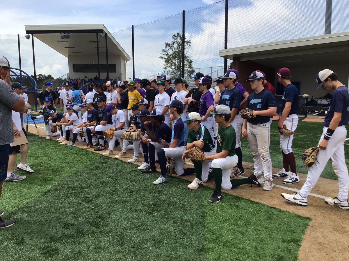 Great turnout today…. Virtual Combine tomorrow 
Love Oak High School