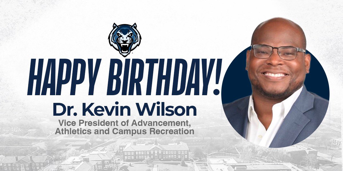 GoBlueTigers's tweet photo. Help us wish a happy birthday to our Athletic Director @mrwilson2011! 

#GBT / #ThisIsLincoln 🐅 https://t.co/e9D515s8dC