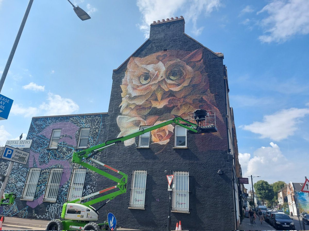 Impressive street art festival <a href="/southendcityjam/">Southendcityjam</a> around Southend centre. Bringing art and creativity to the streets <a href="/SouthendCityC/">Southend-on-Sea City Council</a> <a href="/southend_city/">Southend City</a>