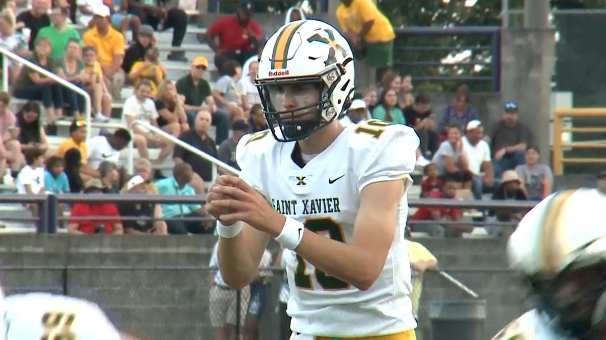 .<a href="/StXTigersFB/">Tiger Football</a> beats Male in rematch of last year's state title game. Click here for highlights. --> bit.ly/3RfPCCK

<a href="/JACKFITGERALD8/">Jack Fitzgerald</a> <a href="/AdamBoone2023/">Adam Boone</a> <a href="/HavillTrevor/">Trevor Havill</a>