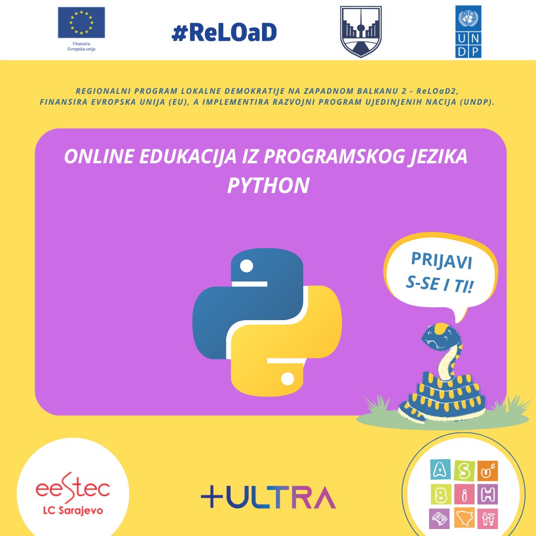 plusultrayouth's tweet photo. lonac | Prijavi se na besplatnu edukaciju iz Python-a za srednjoškolce https://t.co/qm46nQ9QJP https://t.co/XE494AnsiN