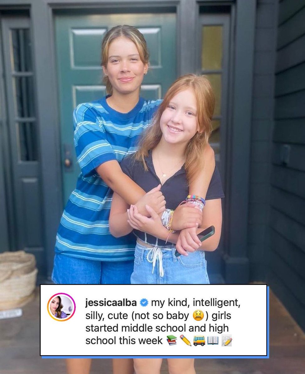 SamNelson2010's tweet photo. Awwwwwww 💙💙
Love to all parents 💖
#JessicaAlba
#SchoolWeek https://t.co/KuWW0asxxm
