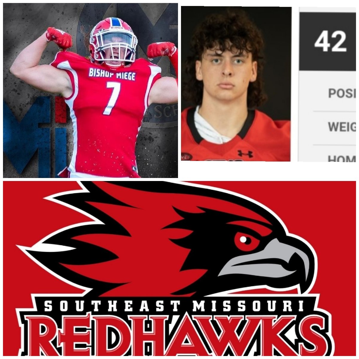 NextStags's tweet photo. Last but certainly not least on the #NextLevelStags roll call, good luck to '22 @BishopMiege_FB alum Collin Williams & @SEMOfootball this year. SEMO opens the season today vs Iowa State π΄β« #GoStagsGo https://t.co/G4VrXZvXwh