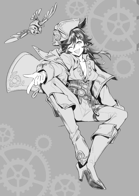 自由人
#ウマ娘 #ミスターシービー 