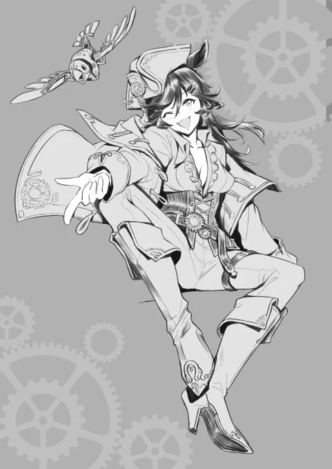 自由人
#ウマ娘 #ミスターシービー 