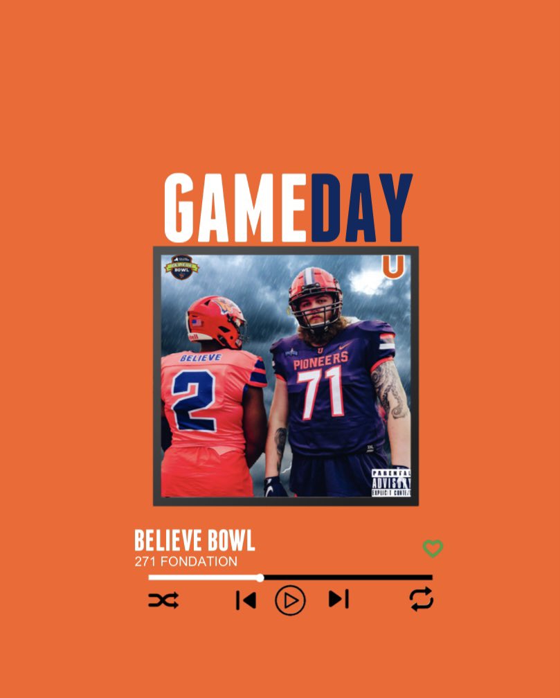 PACK THE GAET
🔶🔶ORANGE OUT🔶🔶
#FearTheMoose #BelieveBowl