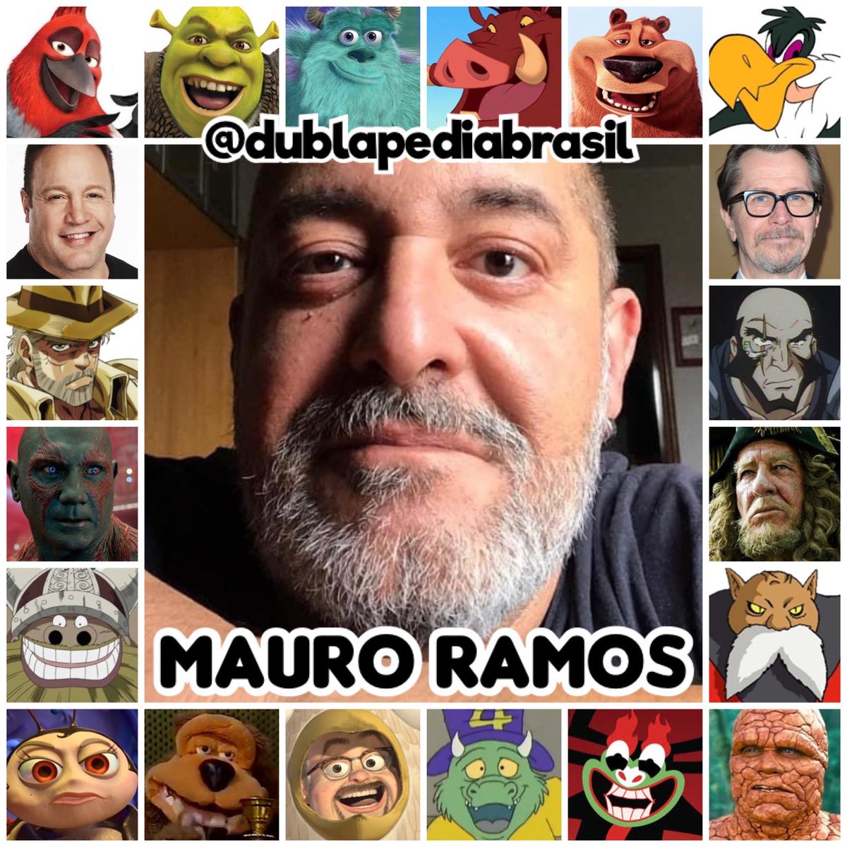 Mauro Ramos, Dublapédia