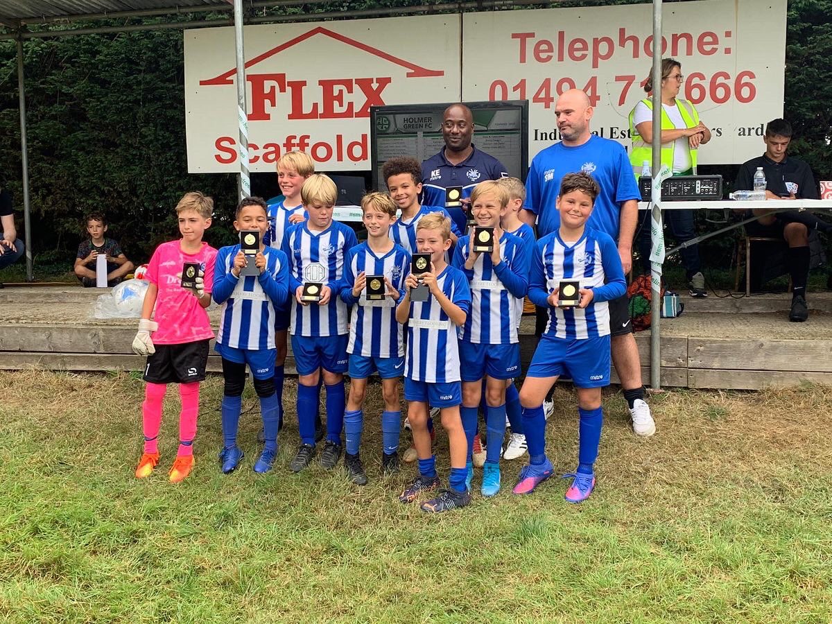 penntgfc's tweet photo. Well done to our U11’s Rangers and Tornadoes for winning the Holmer Green preseason tournament ⚽️💙💙 #wearepenn #pennandtylersgreenfc https://t.co/NqxK9smETy