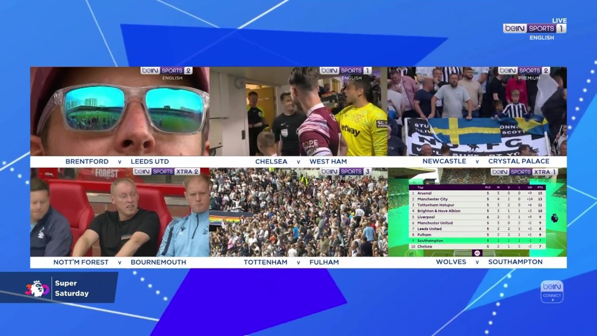 beIN SPORTS on Twitter "All 6⃣ premierleague games are live with beIN