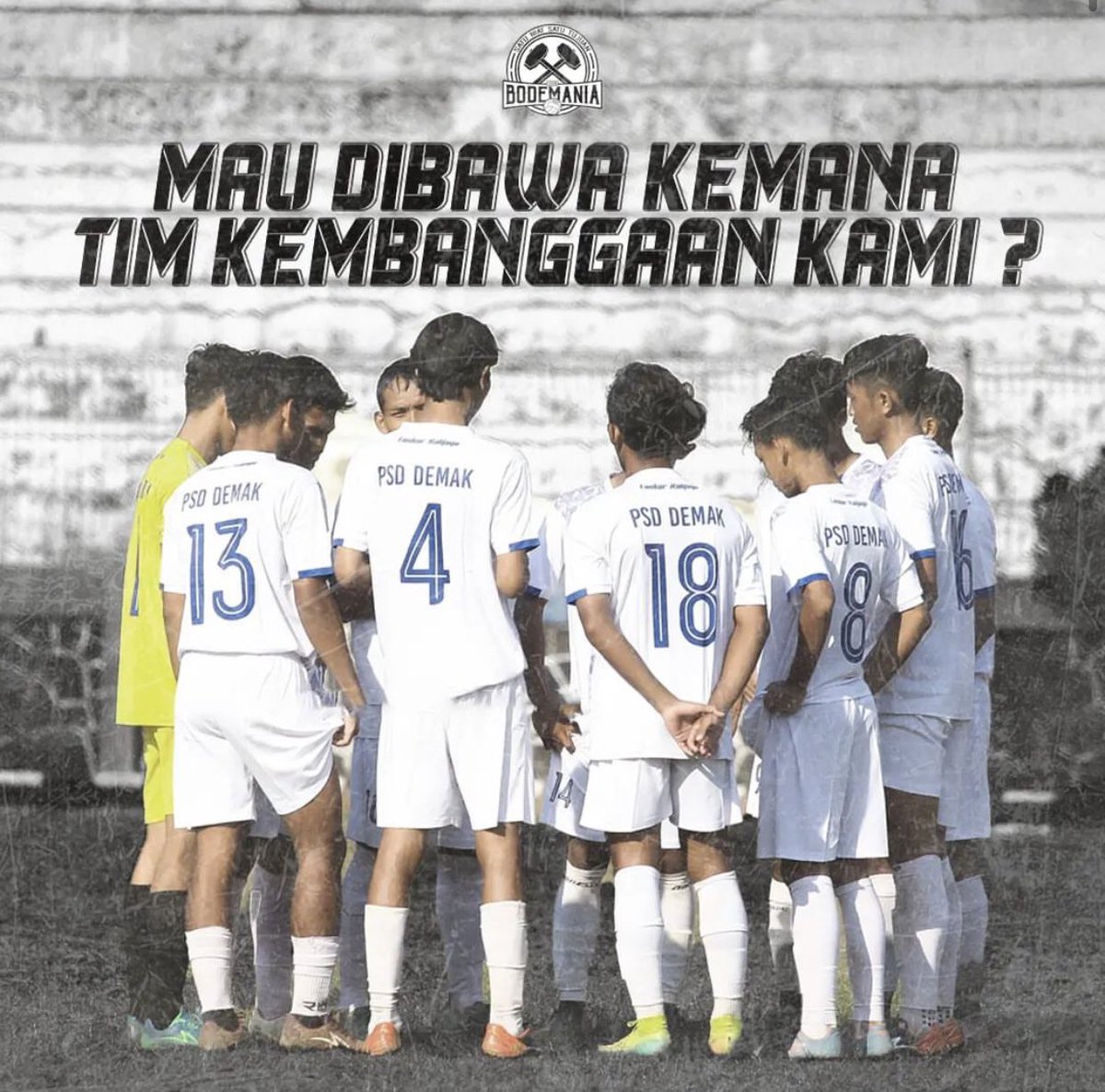 bodemofficial's tweet photo. Kurang dari sebulan lagi liga 3 Jawa tengah akan dihelat. Akan tetapi, sampai saat ini pihak menejemen belum memperlihatkan keseriusan untuk mengarungi liga. Kesalahan dari tahun ke tahun terus diulangi. Lantas mau dibawa kemanakah tim kebanggaan kota wali ini ? https://t.co/HwuWmSvt1p