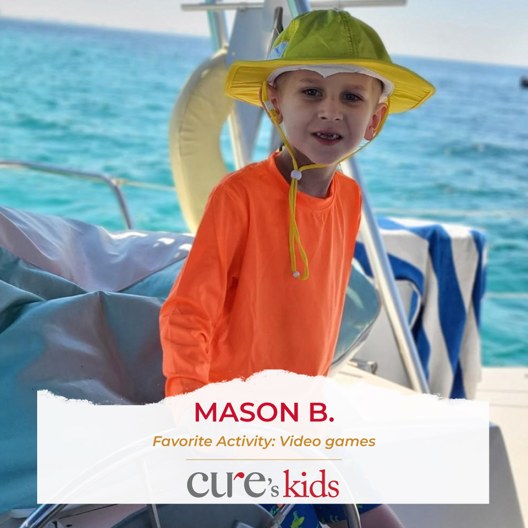 CUREchildcancer's tweet photo. Each day during Childhood Cancer Awareness Month, we introduce children whose lives have been impacted by cancer. Today, read about Mason (https://t.co/YbeqP5qU3O), Alex (https://t.co/WuLdZ0kcLF), Amiya (https://t.co/fqr6kXi9Zd), and Families for a CURE (https://t.co/AiqKwZNH15). https://t.co/JnMoAHqjGu