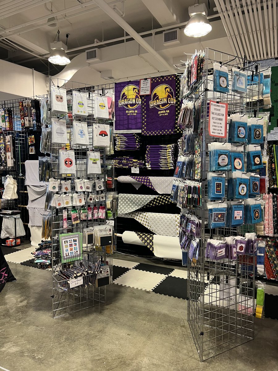quiltoni's tweet photo. Day 2 of Dragon Con! We still have the fabric and quilts! Swing by3230, say hi and yell thread at us for free thread from Gutermann!

Shop online and have us bring it to you outside or pick it up at the booth! https://t.co/dLfWefwWAR

#dragoncon #DragonCon2022 #fabric #convention https://t.co/ezqwh4AS02
