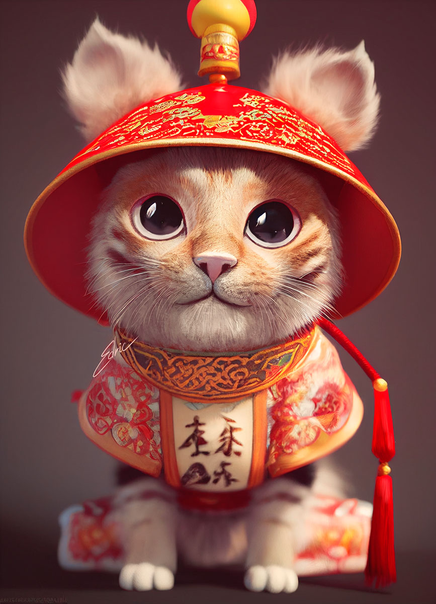 「This cat can murder me in my sleep and I」|edricluffieのイラスト