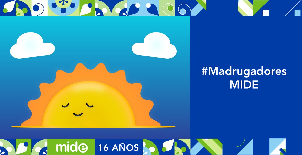 MuseoMIDE's tweet photo. Quién no madruga con el sol, no disfruta del MIDE al 2x1*
Aprovecha esta oferta solo los sábados y domingos de 11:00 a 12:00 horas.
🔗 https://t.co/GdSxukR9Xg
#VenAlMIDE #TuTiempoLoVale https://t.co/BznH8oOnZB