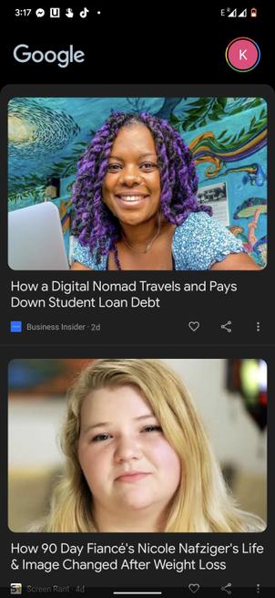 Ah. Love seeing people I recognize on my Google news feed <a href="/SarahsSojourns/">Sarah's Sojourns</a>