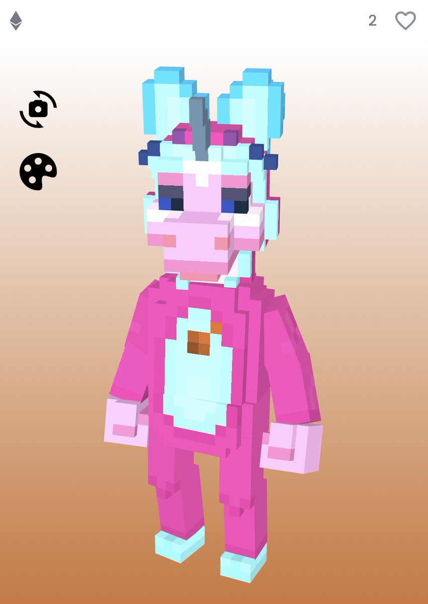 firstmoonstone's tweet photo. @U_UnicornsNFT @TheSandboxGame Some of my baby @U_UnicornsNFT baby voxels, I bet you know already my favorites @ryanthw 💕 https://t.co/iLaI1HZJbb
