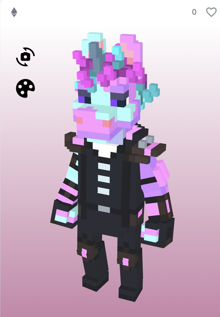 firstmoonstone's tweet photo. @U_UnicornsNFT @TheSandboxGame Some of my baby @U_UnicornsNFT baby voxels, I bet you know already my favorites @ryanthw 💕 https://t.co/iLaI1HZJbb