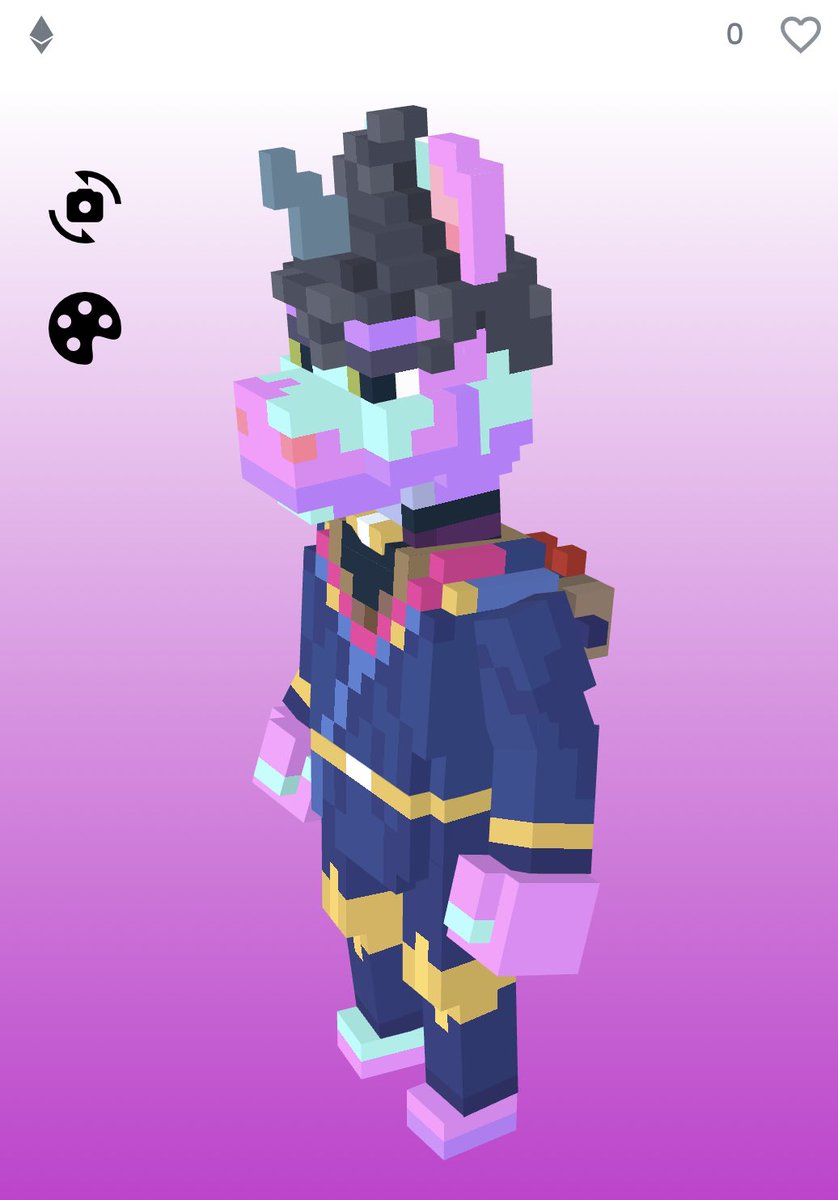 firstmoonstone's tweet photo. @U_UnicornsNFT @TheSandboxGame Some of my baby @U_UnicornsNFT baby voxels, I bet you know already my favorites @ryanthw 💕 https://t.co/iLaI1HZJbb
