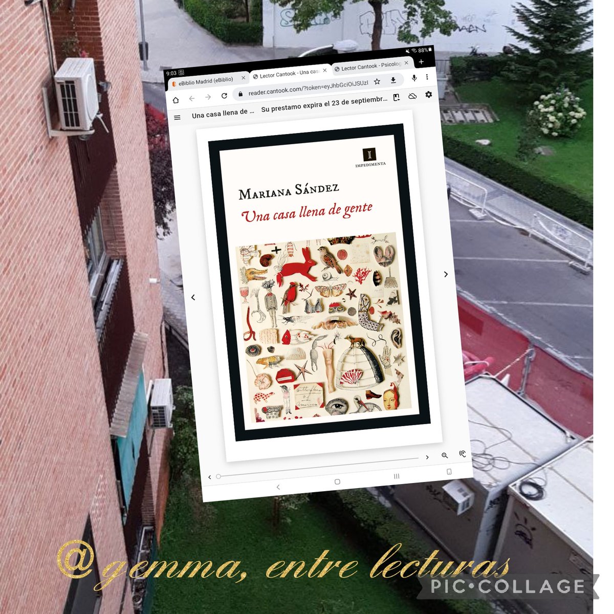 GemmaGarciaVeig's tweet photo. Lo que no se define por convicción se resuelve por cansancio...
#Unacasallenadegente de #MarianaSández
@EdImpedimenta
16 de septiembre #Tertulialiteraria @CaballoVerdeB
#leeresvivir #leerayudaareflexionar #leeresaprender https://t.co/Qm89FoZpKv