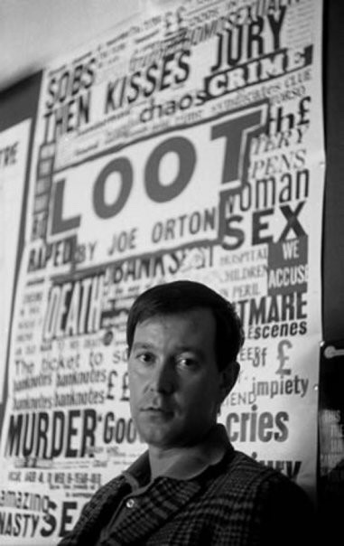 PenknifePodcast's tweet photo. Joe wrote the play, Ken made the collage for the poster - one became incredibly successful, the other did not… hear all about it on Episode 4 of S2 of Penknife, Crimes of Passion: The Joe Orton and Kenneth Halliwell Story. https://t.co/SUZ8bAReJN