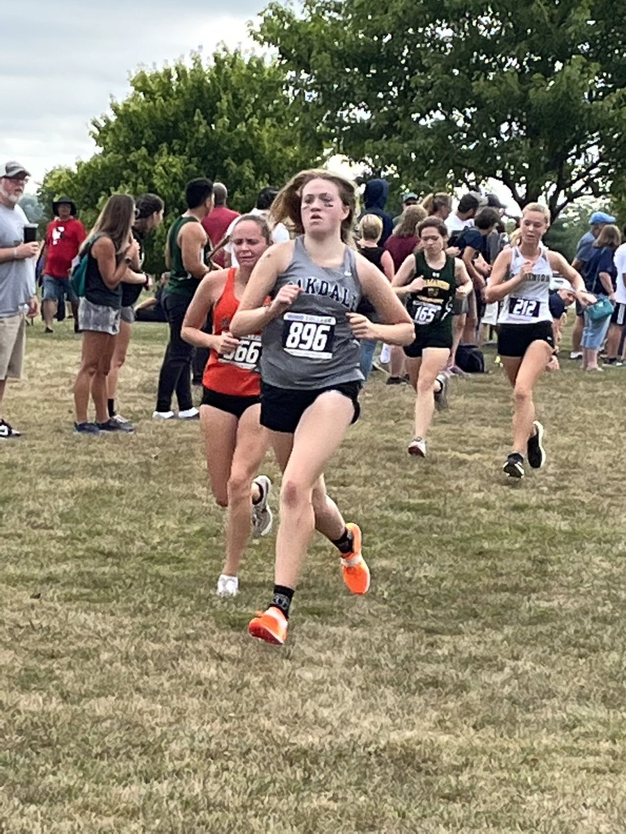 Oakdale_Bears's tweet photo. Bears Cross Country opens the season at the Hood Invite. Girls up first. https://t.co/6ITQ8Ue8vV