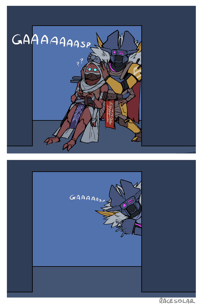 Racesolar's tweet photo. Drifter is a terrible influence #Destiny2 #Destiny2Art https://t.co/mSNQYM7NEZ