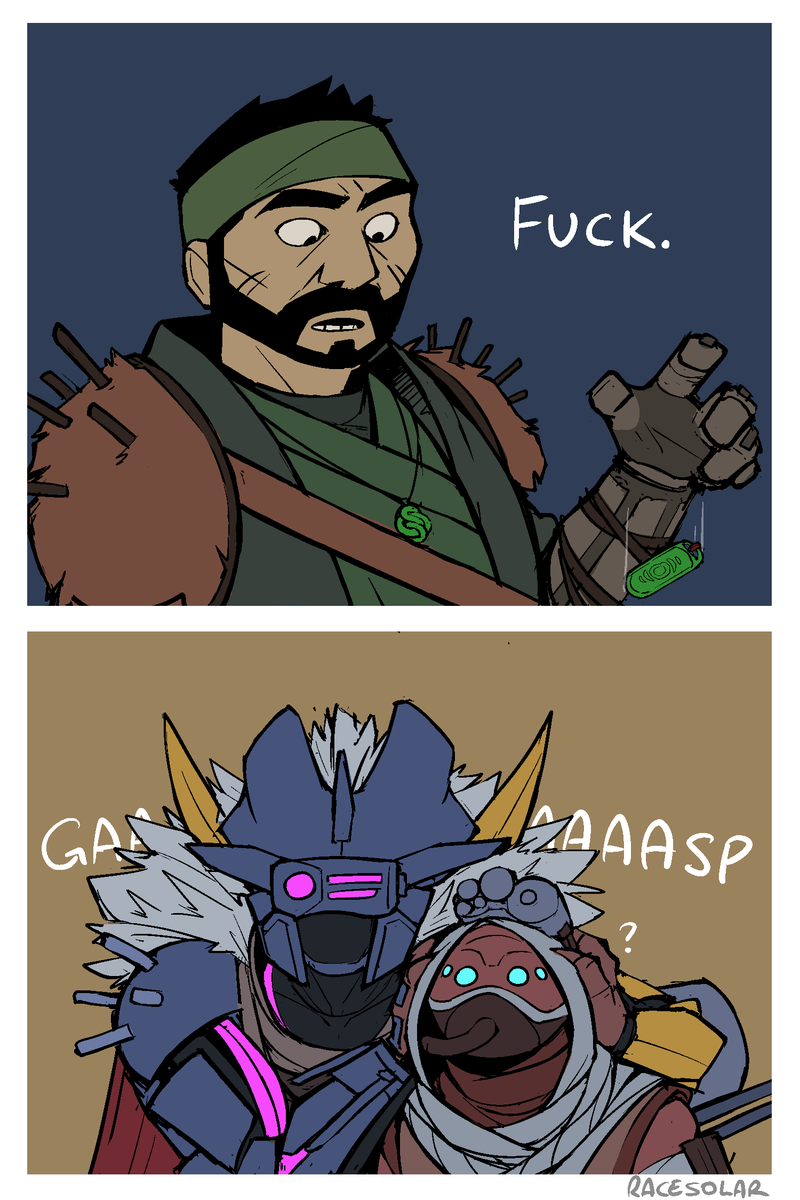 Racesolar's tweet photo. Drifter is a terrible influence #Destiny2 #Destiny2Art https://t.co/mSNQYM7NEZ