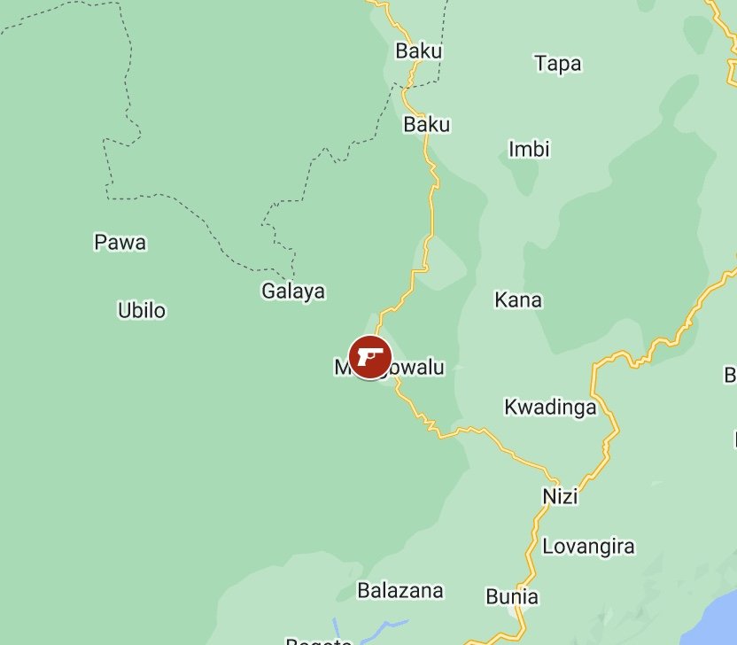 KivuSecurity's tweet photo. This Wednesday, September 1st, following attacks by #CODECO-FBDC around #Mongwalu (#Djugu territory, #Ituri), the militiamen heading towards #Andisa were ambushed by #FARDC in #Mamba. At least 33 people died in the clashes, including civilians #DRC https://t.co/GkSpMws4rd