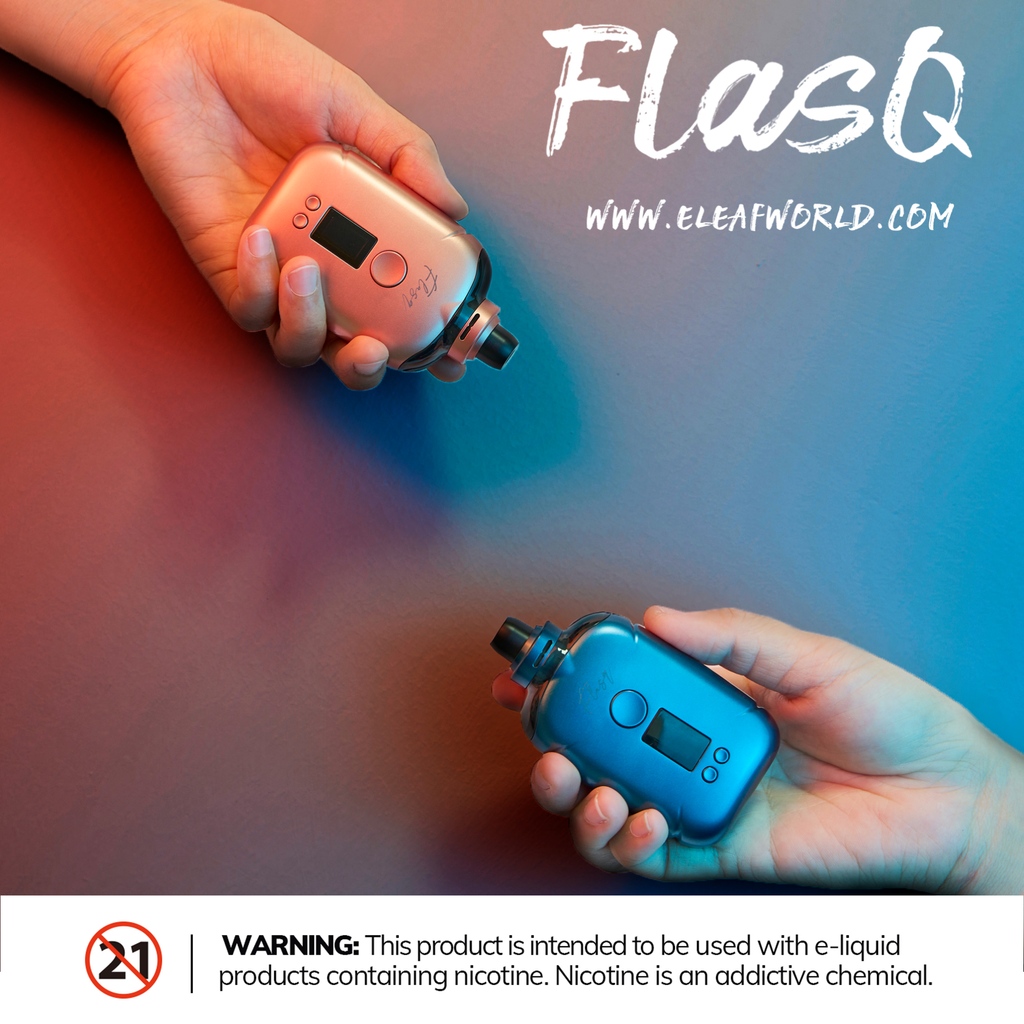 EleafGlobal's tweet photo. Enjoy your life, enjoy Eleaf FlasQ with your friends❤️
👉️https://t.co/owEsrd082w
Warning: Nicotine is an addictive chemical. Our products are restricted to adults 21+ only. ⠀
#eleaf #podmod #new #vape #vaping #vapor #vapepics #vapers #flasq #vapestuff #coil https://t.co/K3om6JFEAI