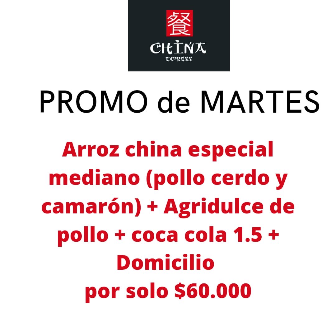 oscarrodrilo's tweet photo. Están invitados a degustar y saborear 😋las delicias gastronómicas de #CHINAEXPRES el mejor Restaurante de Comida Asiática en Monteria Direccion Cra 7 # 42-05 Tel 3156509389🇨🇴💪 https://t.co/d9G1cTYTkq