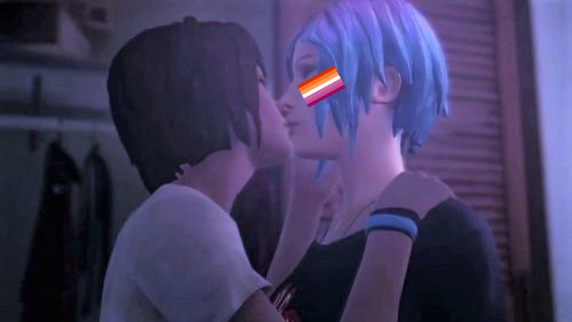 todays lgbt of the day is chloe price from life is strange! shes a lesbian!