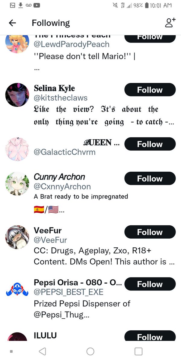 who said i had family and friends to visit ? But i guess when you're a pedophile you won't think outside the box huh ? Go worry about the lolis your following you sicko