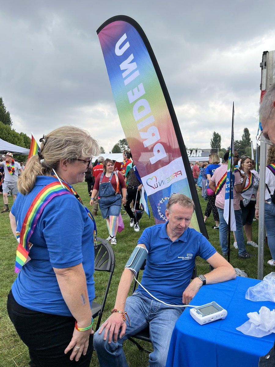 BHFT's tweet photo. Get your free health checks and find out about the range of services we have. Our fabulous teams are here to see you 👋🌈 #ReadingPride https://t.co/oPdUawZj75