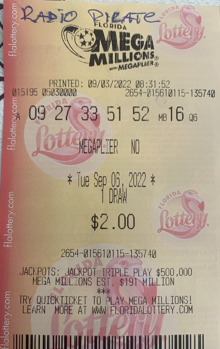 Prochain tirage mardi 191M USD 🚀🇺🇸🏴‍☠️ ce billet appartient aux pirates qui partage le post . <a href="/radiopirate/">RadioPirate</a> . LOTTOAMIGO . Merci 🤩