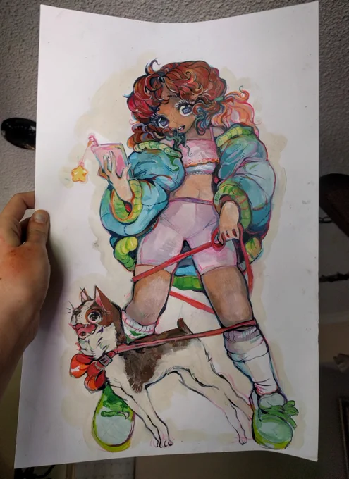 My commissions are open again! 3 slots.Open for traditional and digital. Anything from pet portraits, original characters, tattoos, designs...whatever! Just drop me a note or  rabbitears0 and I can give you a price quote.(rough sketches start at 25$) 