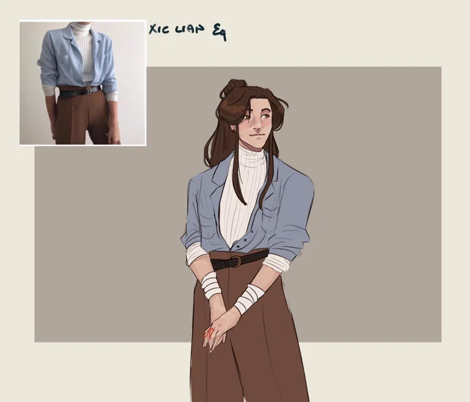 Outfit asks ft some drawtectives, a jester, and a scrap god 