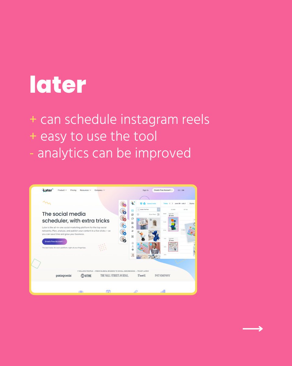SociallyInfused's tweet photo. It's time to start scheduling your IG posts...

Instagram is working on that native feature but until then, you might need to use a different tool to schedule your posts.

#socialmediamarketing #growthhack #socialmediaexpert #digitalmarketing #marketingtools #instagrammarketing https://t.co/AigoKSxvdu