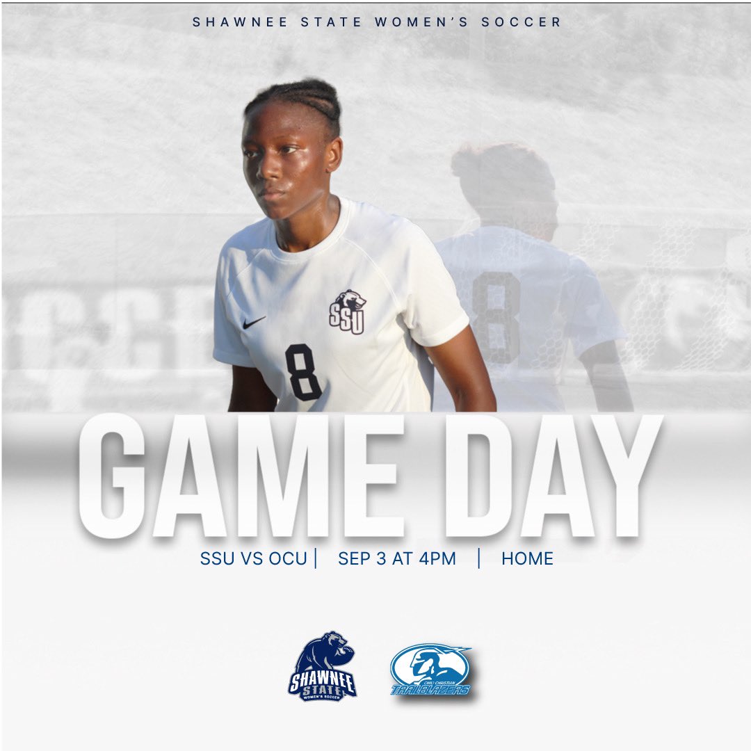 It’s game day! Today we take on Ohio Christian U at 4pm! Visit Ssubears.com for live streaming! 🐻⚽️ #gobears