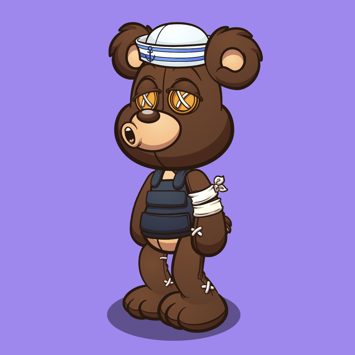 NFTeezNUTZS's tweet photo. First night at the #killton and bondage bear is no where to be seen?! He in there somewhere… everyone lock your doors at night, or don’t 🤐😉😂
And glad that clicking “autostake” kept the bulletproof sailor in my wallet to help keep watch over the next 30 days 💪👊
#killabears https://t.co/MR8QuYe7Ij