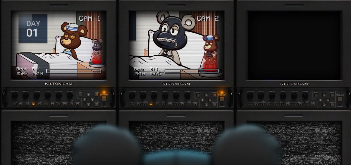 NFTeezNUTZS's tweet photo. First night at the #killton and bondage bear is no where to be seen?! He in there somewhere… everyone lock your doors at night, or don’t 🤐😉😂
And glad that clicking “autostake” kept the bulletproof sailor in my wallet to help keep watch over the next 30 days 💪👊
#killabears https://t.co/MR8QuYe7Ij