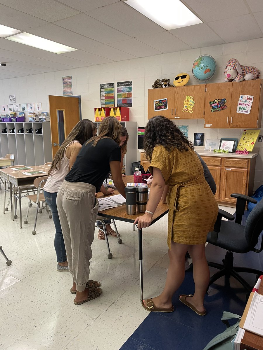 Kicking off day 1 with a staff education themed escape room. Love having everyone back! #shinyapples