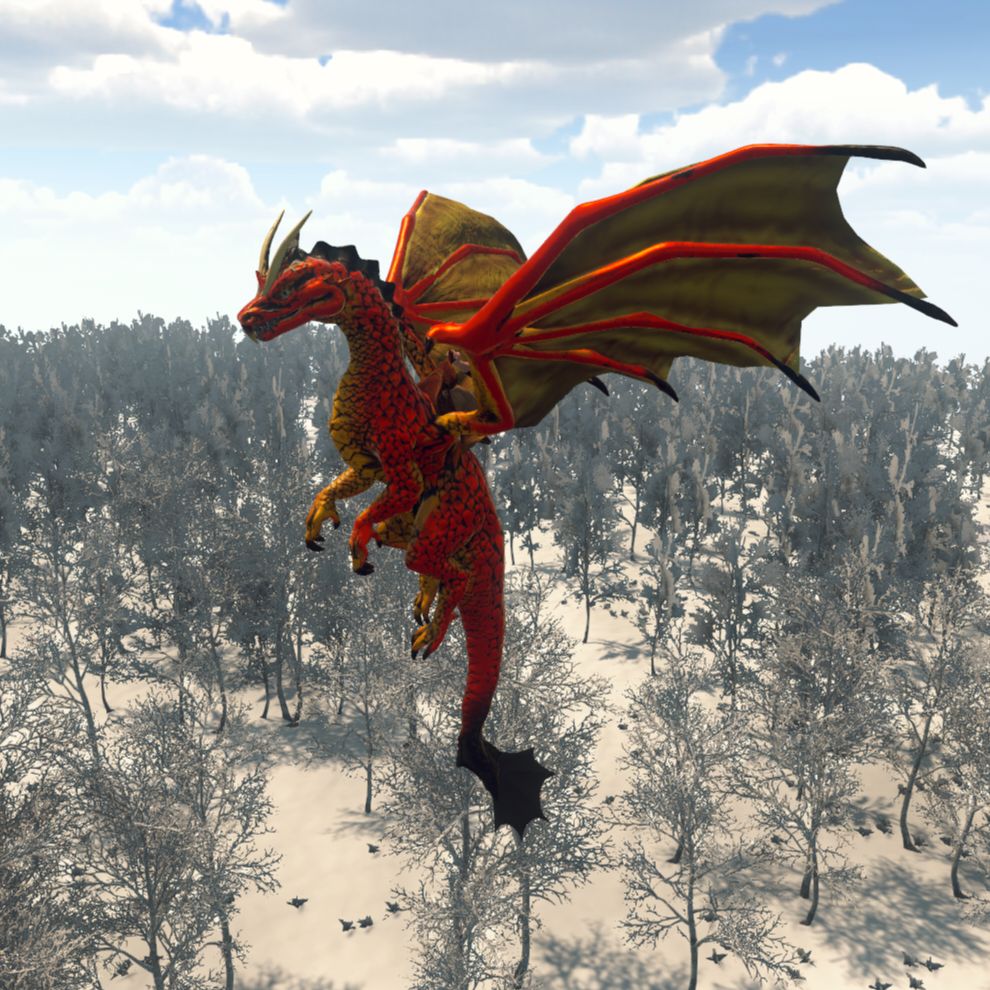 Look! Up in the sky!

It's a bird! It's a plane! It's a #TCGWorld Dragon! 😏🐲